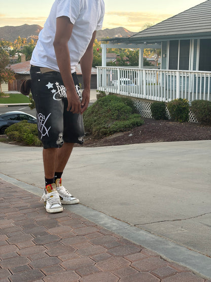DCR PREMIUM DISTRESSED JORTS
