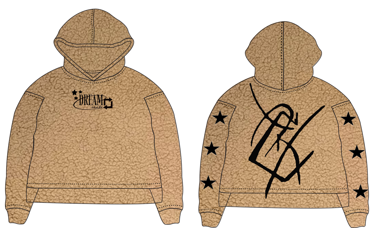 DCR “STAR" SHERPA HOODIE